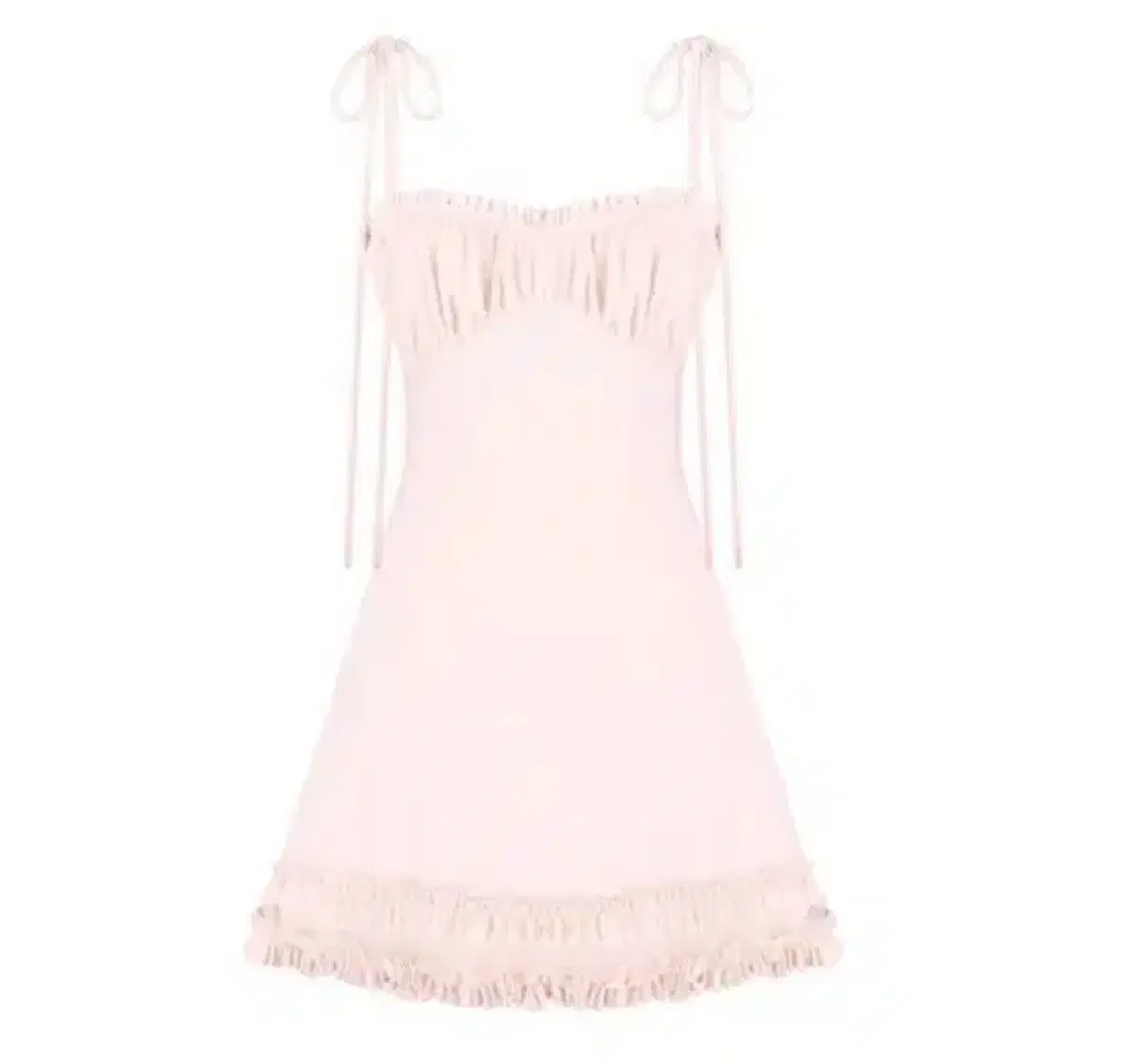 (미개봉) cupid  ruffle dress 핑크