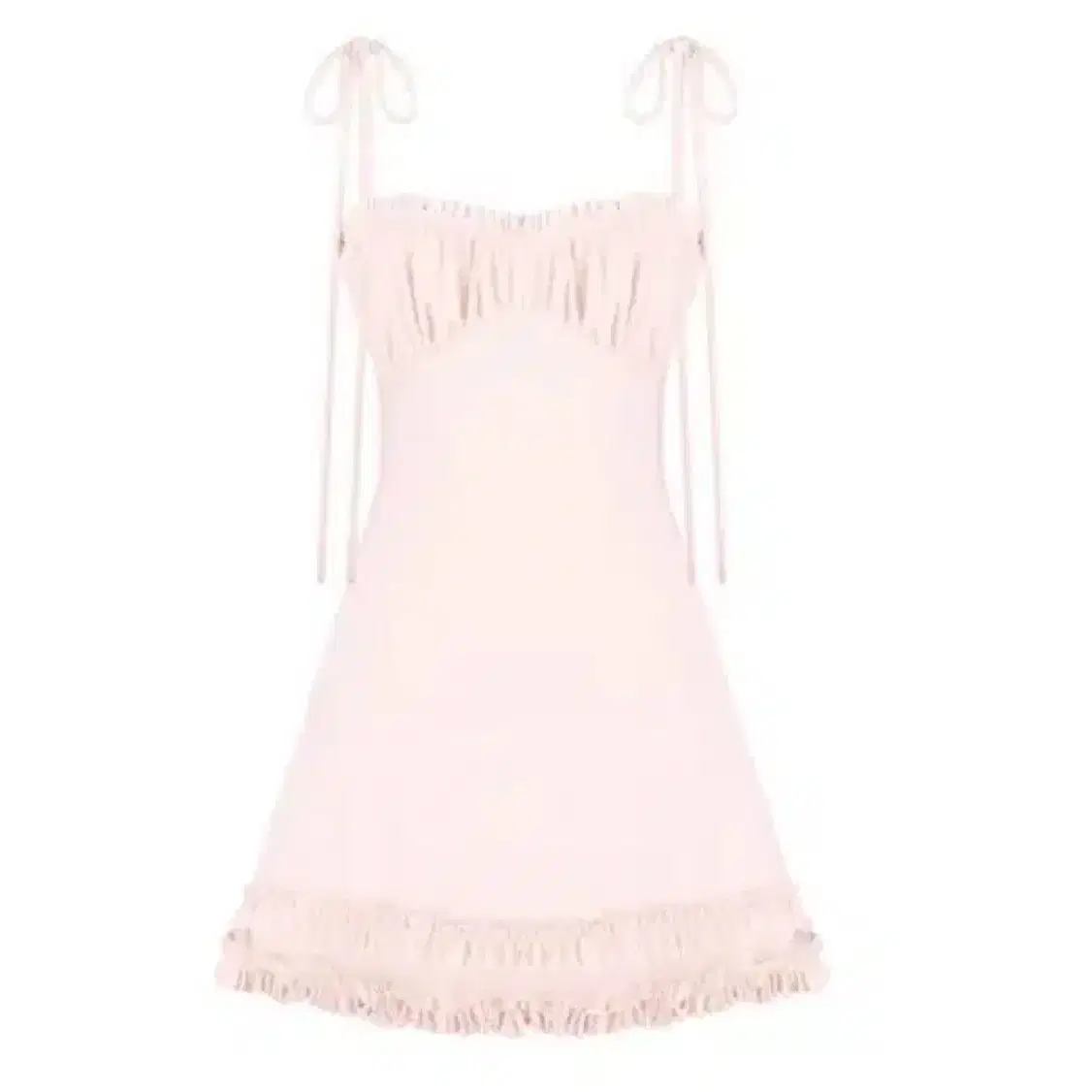 (미개봉) cupid  ruffle dress 핑크