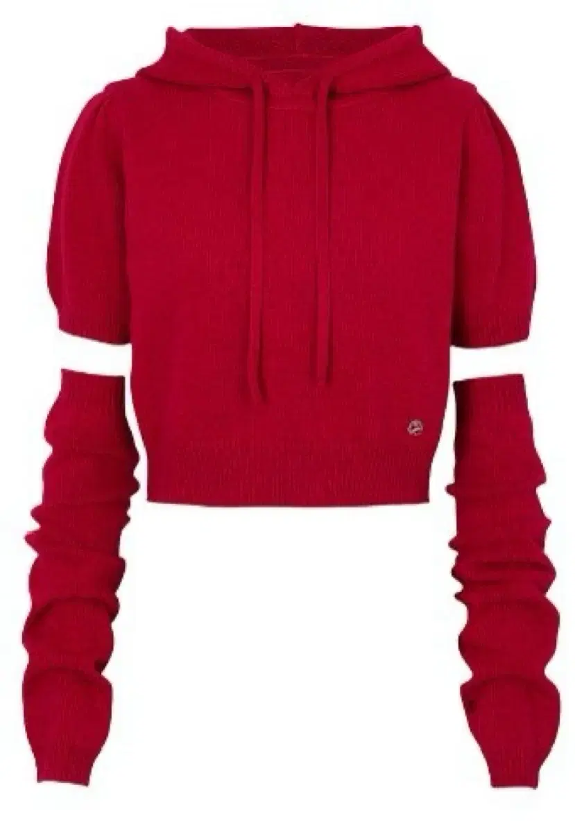 페인오어플레져 AMY HOODIE KNIT RED 팝니다