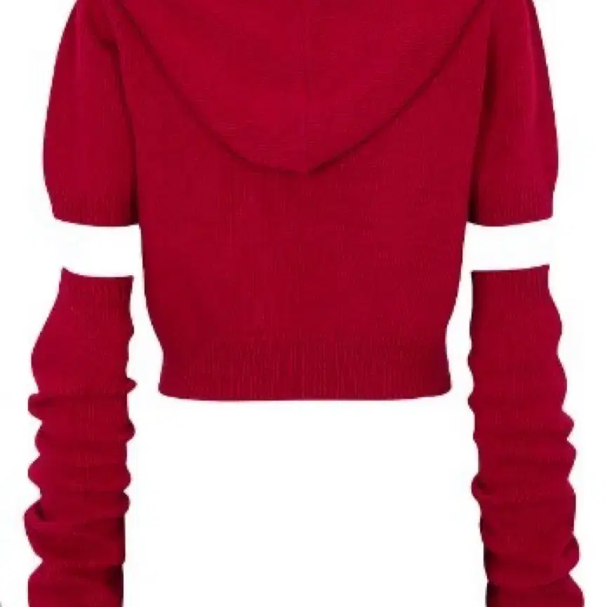 페인오어플레져 AMY HOODIE KNIT RED 팝니다