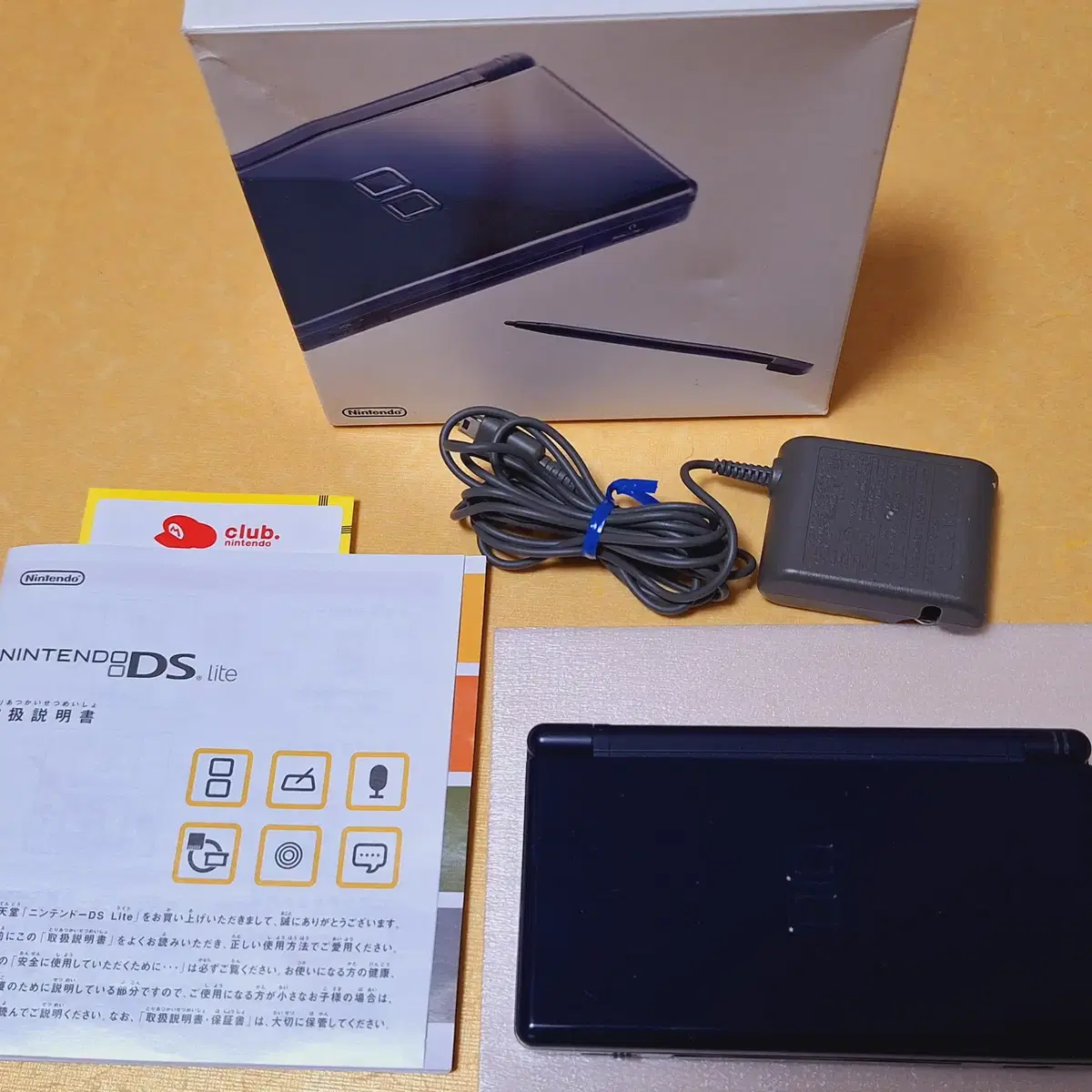 미품급 닌텐도 DS LITE 블루 일본판 박스셋 dslite dsi 아님