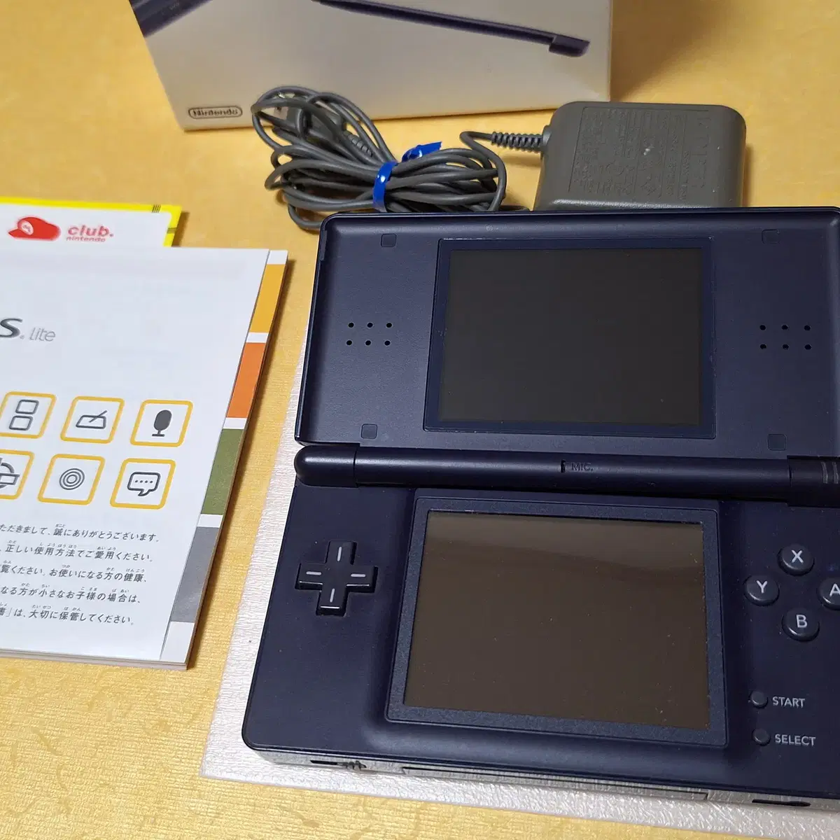 미품급 닌텐도 DS LITE 블루 일본판 박스셋 dslite dsi 아님