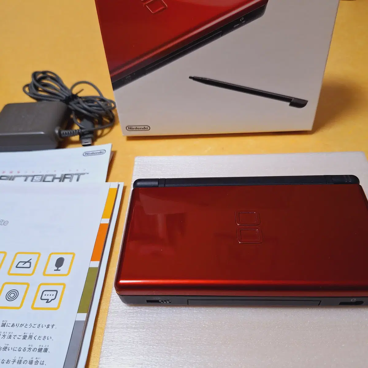 준미품급 닌텐도 DS LITE 크림블랙 일본판 박스셋 dslite dsi