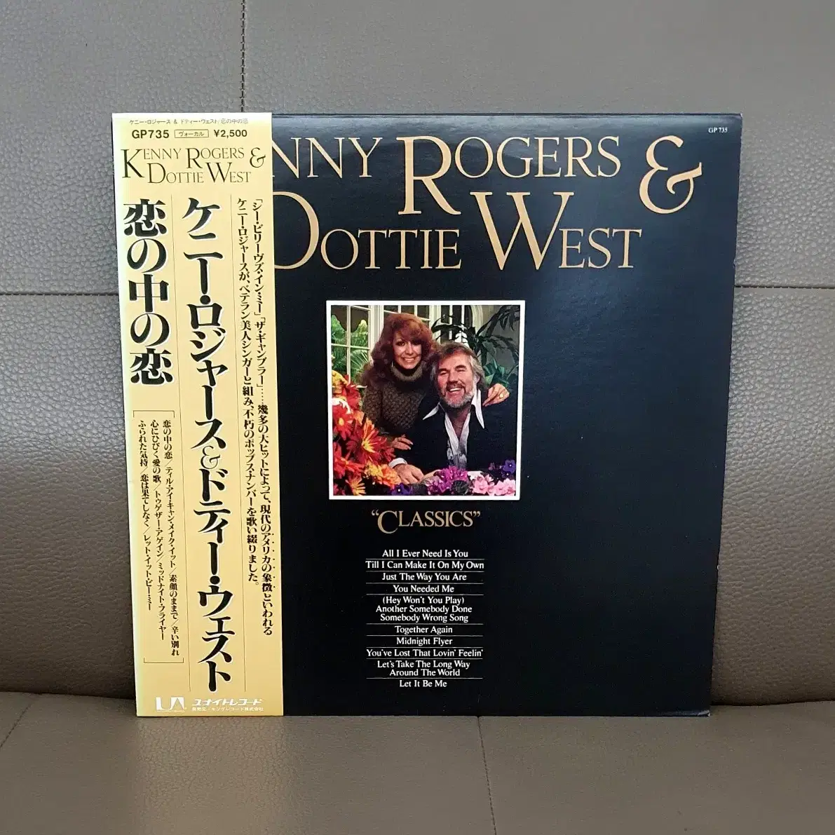 LP ㅡ Kenny Rogers & Dottie West  / 수입음반