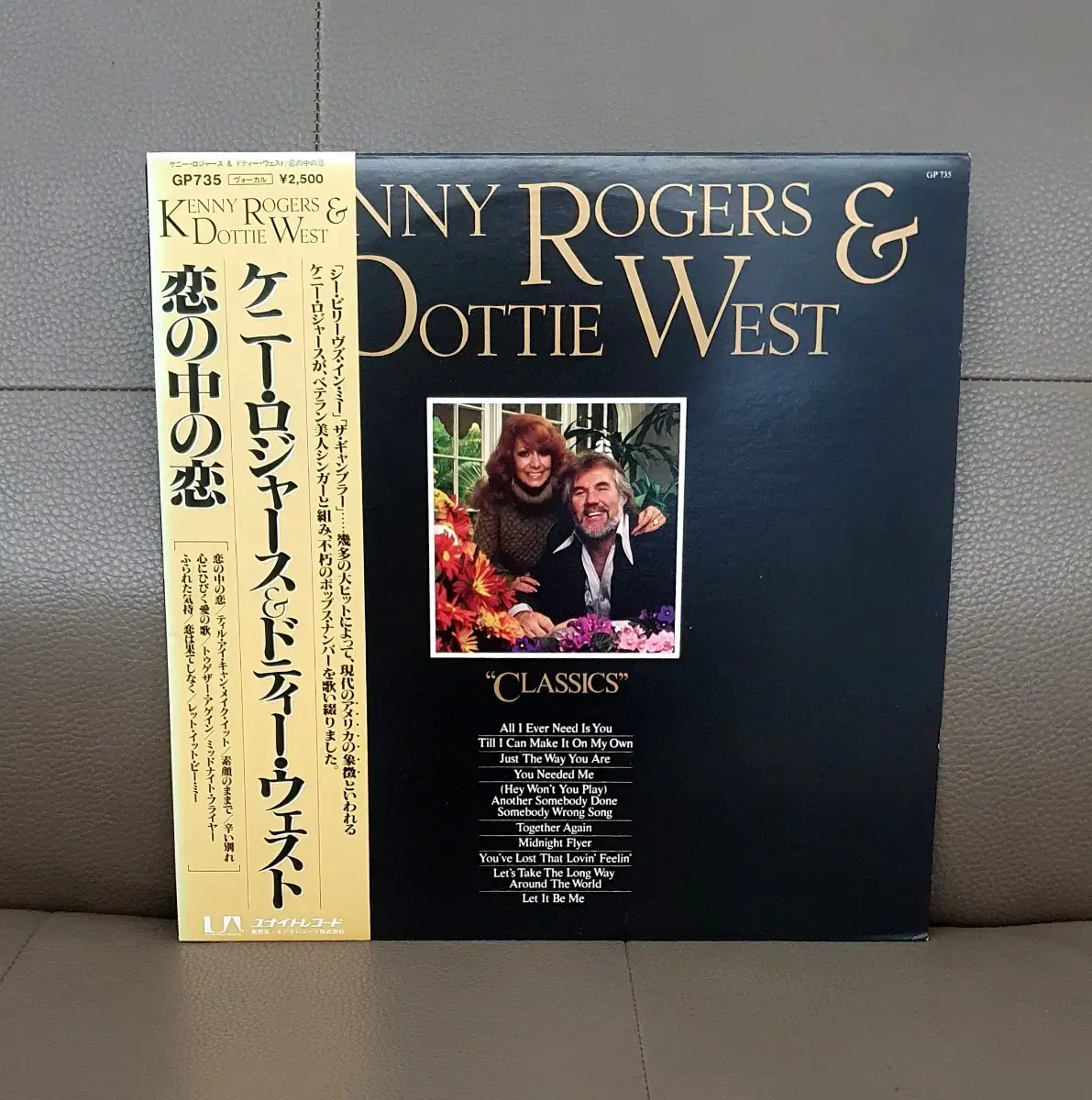 LP ㅡ Kenny Rogers & Dottie West  / 수입음반