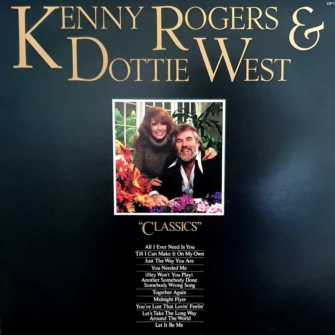 LP ㅡ Kenny Rogers & Dottie West  / 수입음반