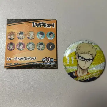 하이큐 !! 캔뱃지 레어 츠키시마 케이 점프 페스타 eeo