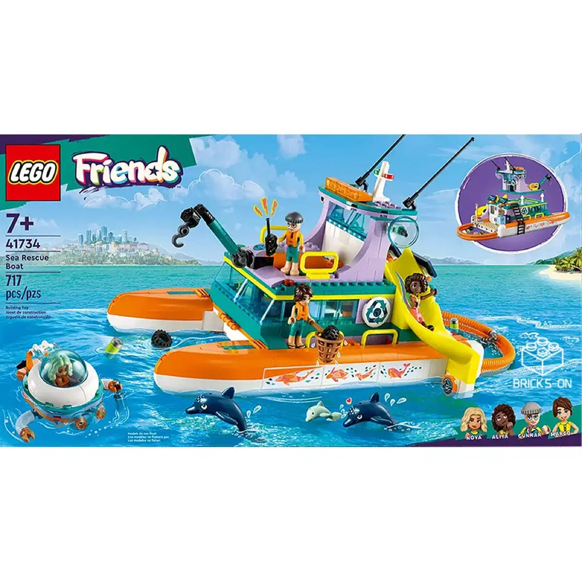 LEGO Ocean Rescue Boat