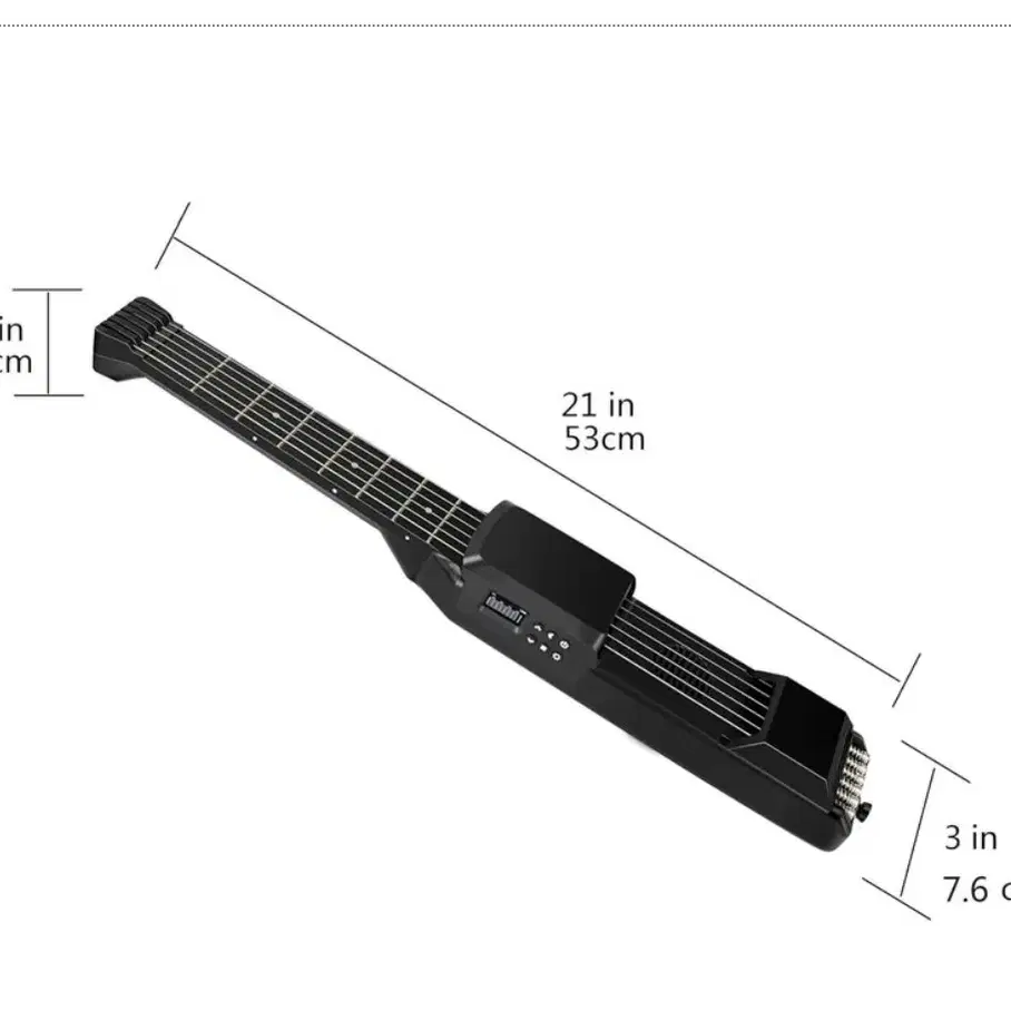 스마트 디스플레이 Midi 휴대용 일렉기타