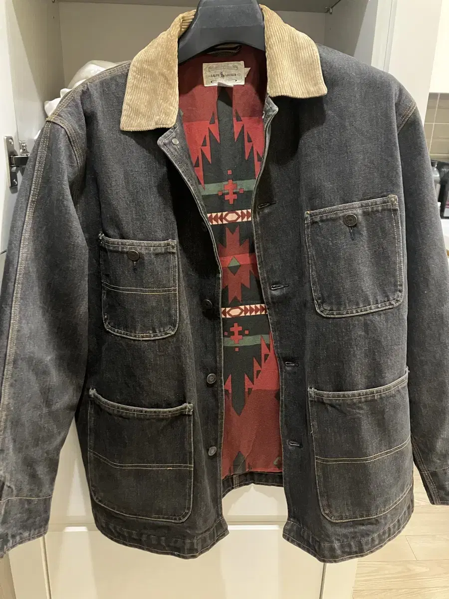 폴로랄프로렌 80s 빈티지 데님자켓