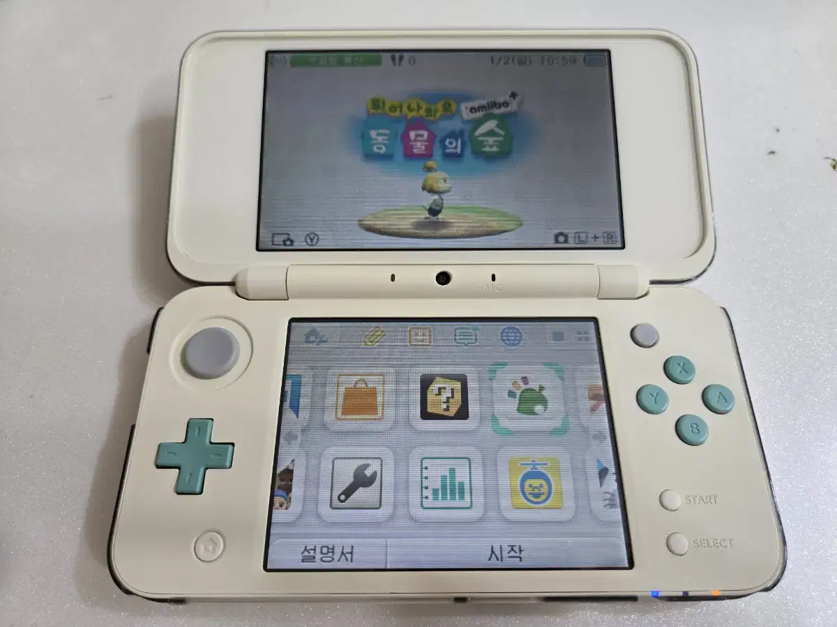 닌텐도2DS XL 튀동숲 에디션