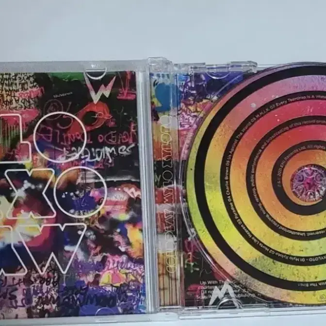 콜드플레이 Mylo Xyloto 앨범 시디 CD