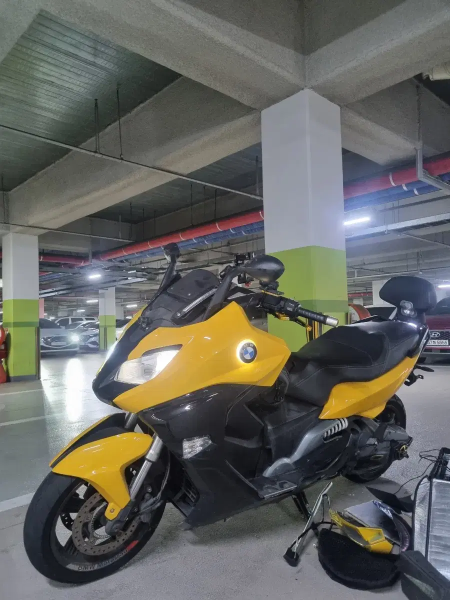 bmwc650s 추금 대차 (추금받는) xmax 포르자 300ccnmax