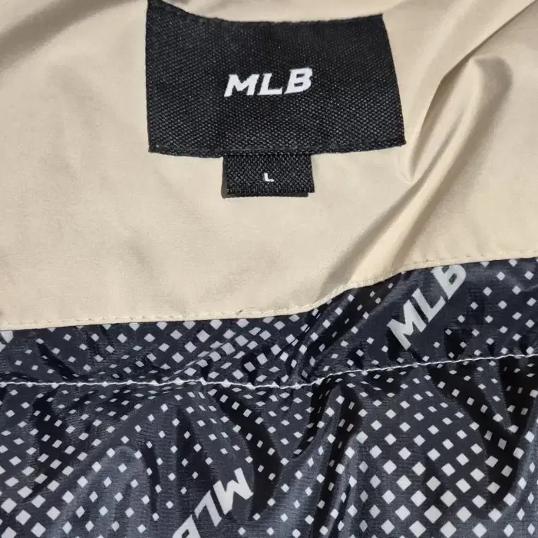 MLB 베이지 패딩L