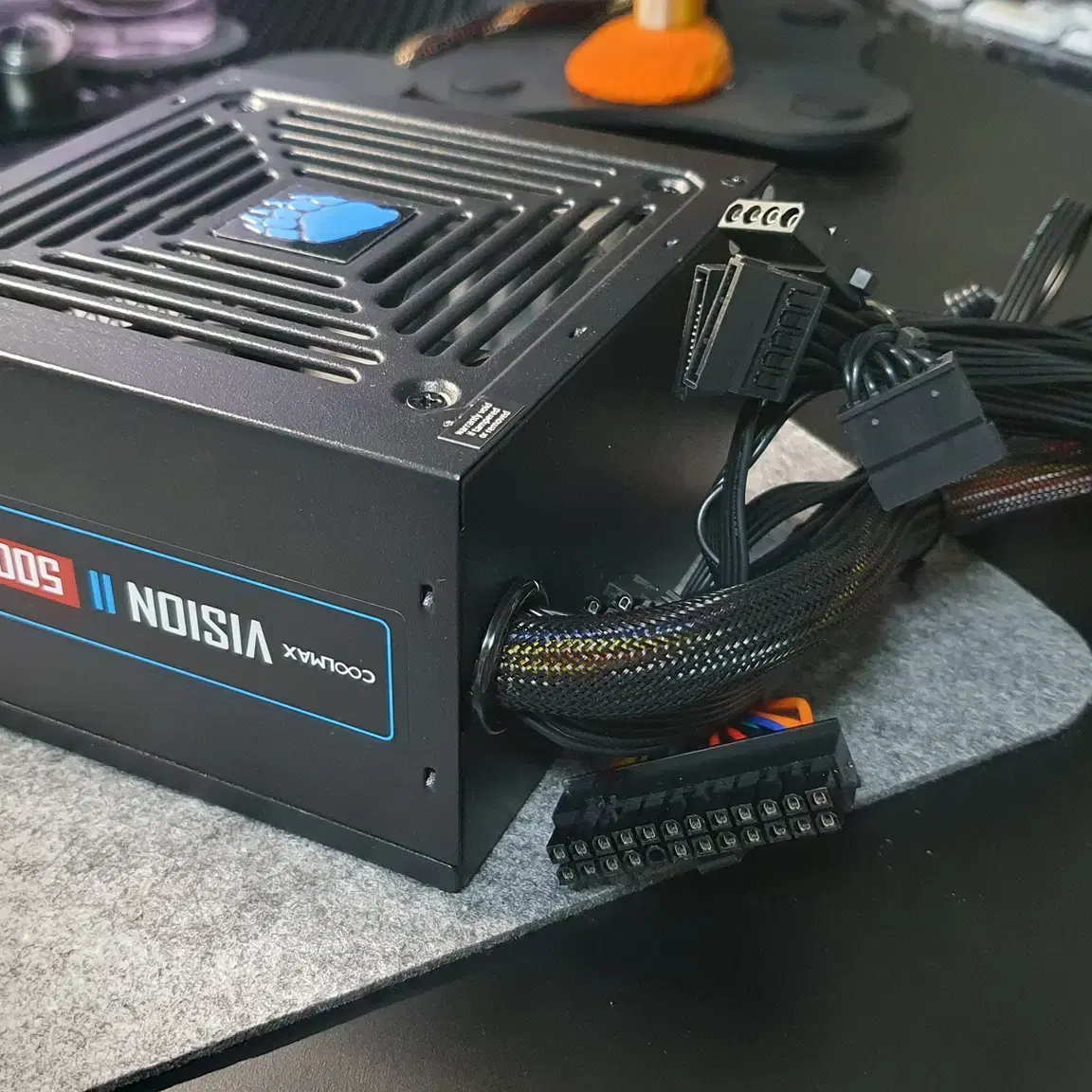 마이크로닉스 coolmax vision2 500w 파워 서플라이 유닛