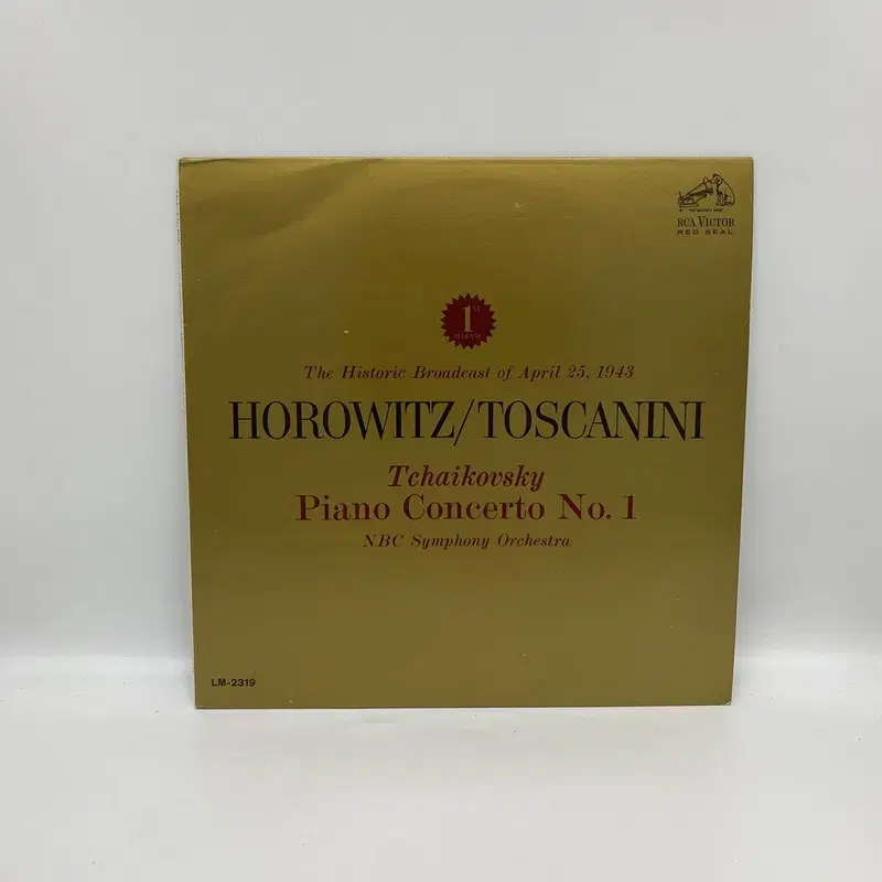 HOROWITZ TOSCANINI LP / AA6805