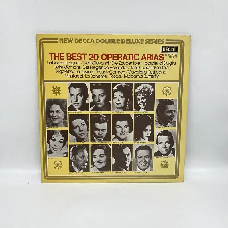 THE BEST 20 OPERATIC ARIAS LP / AA6806