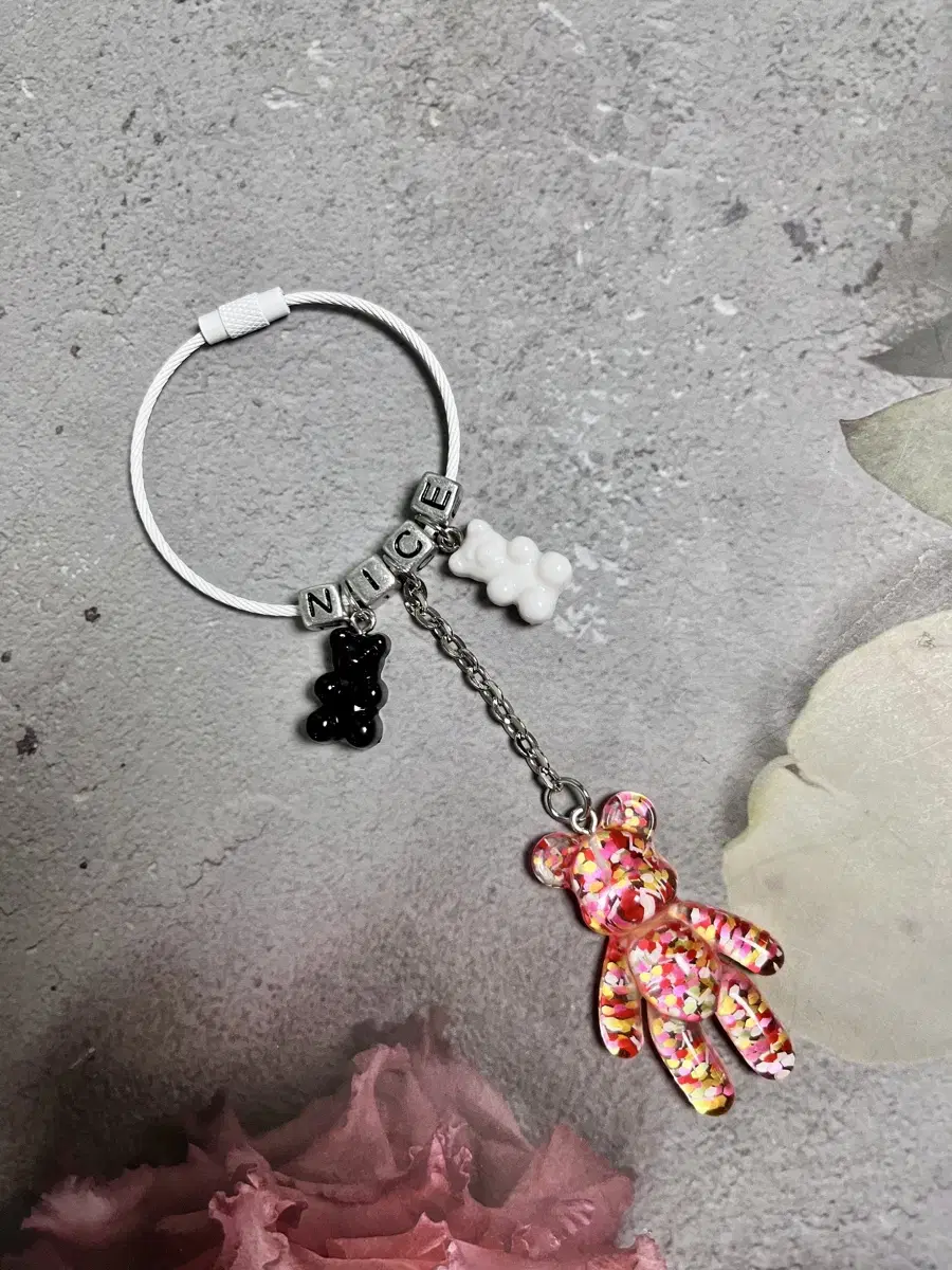 Three Bears Wire Keyring>Haribo Keyring>Wire Keyring