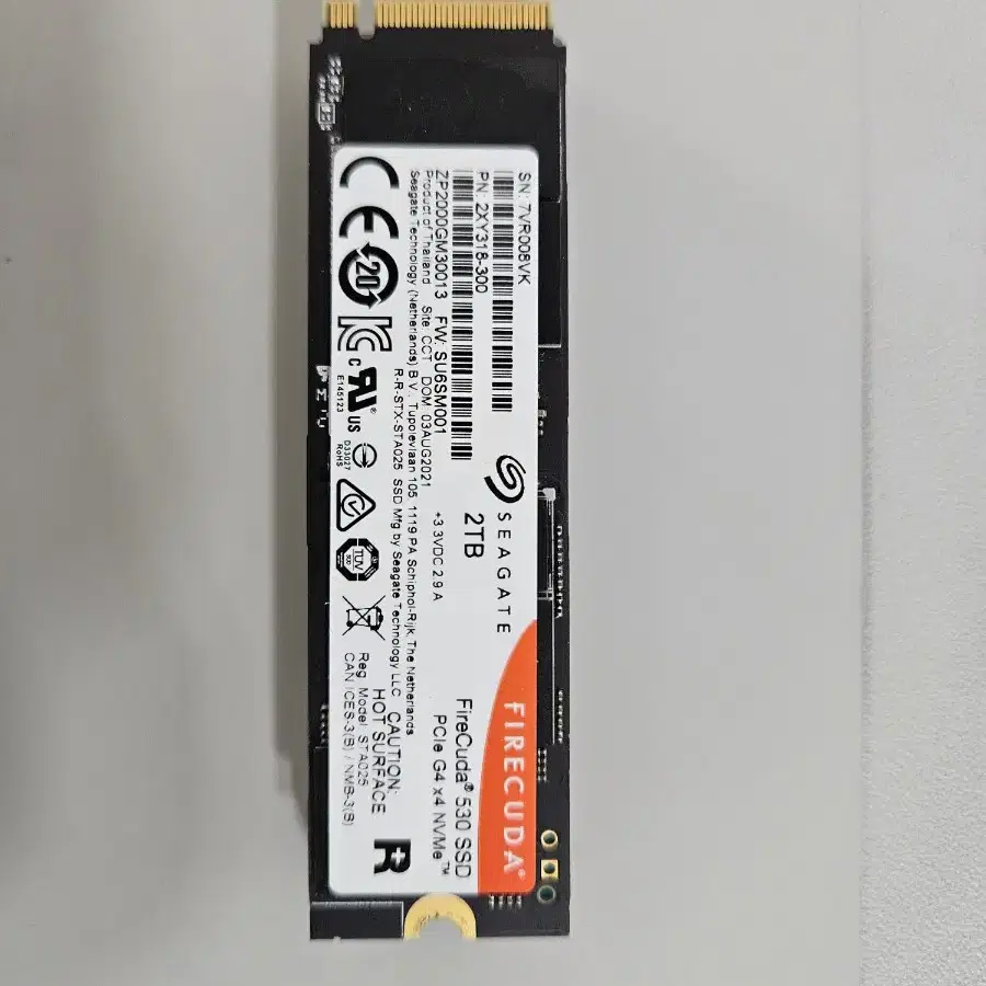 씨게이트 2TB SSD 파이어쿠다530