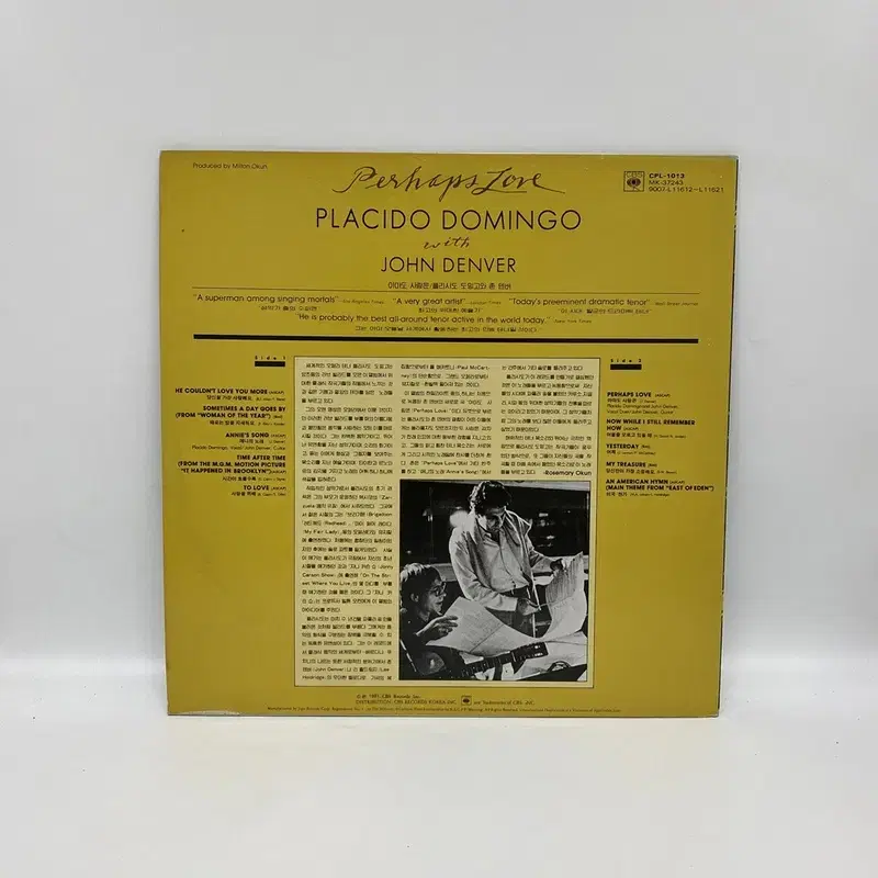 PLACIDO DOMINGO LP / AA6816