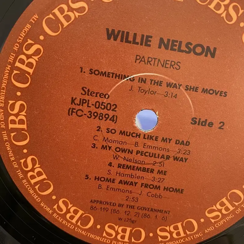 WILLIE NELSON PARTNERS LP / AA6820