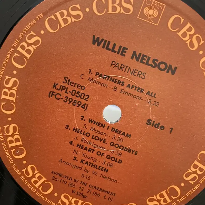 WILLIE NELSON PARTNERS LP / AA6820