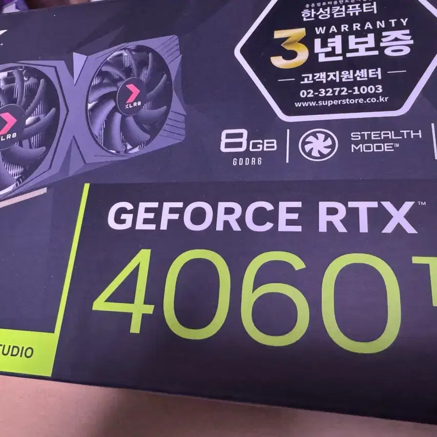 RTX 4060 Ti PNY XLR8 미개봉