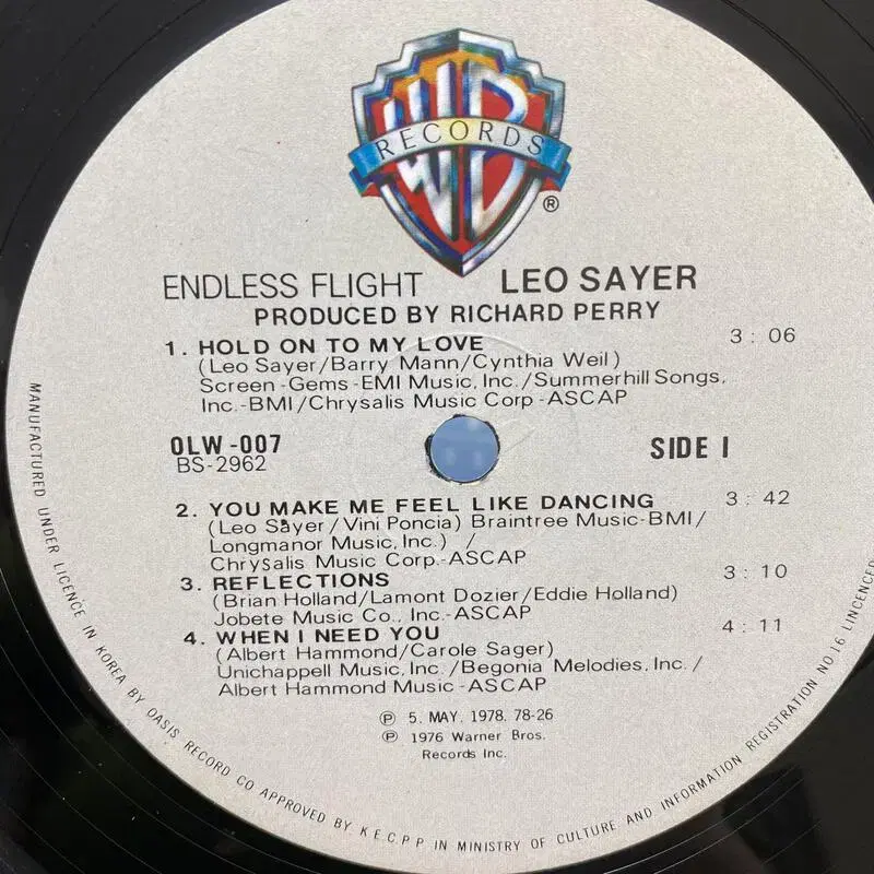 LEO SAYER LP / AA6825