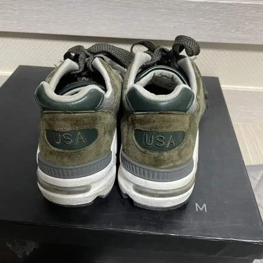 뉴발란스 990v2 카키 그린 250 made in USA