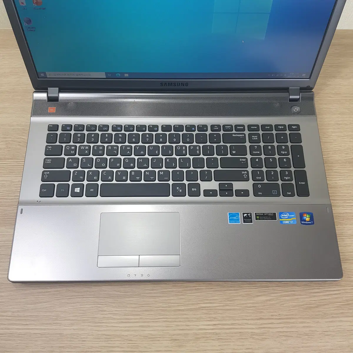 삼성 17인치 중고노트북 NT550P7C i7-3630QM 지포스 롤