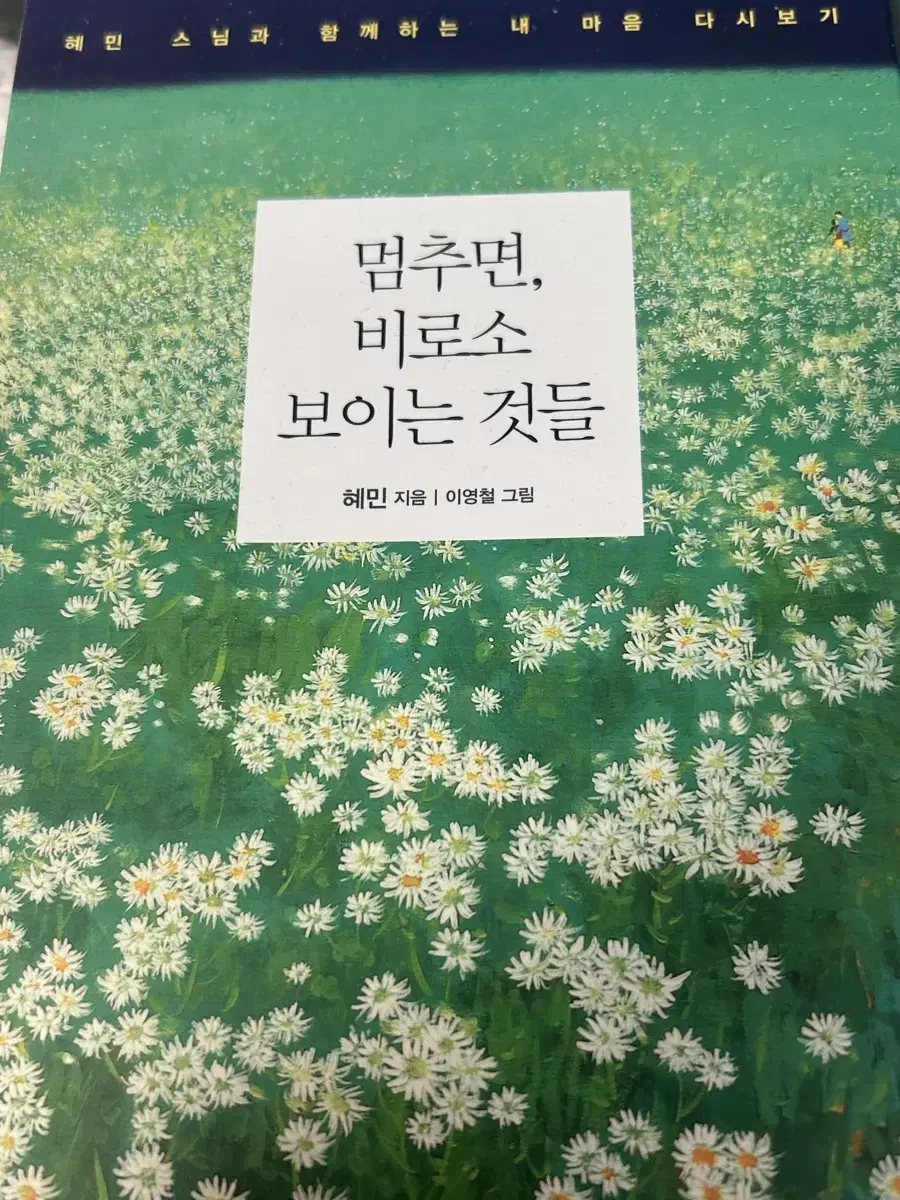 혜민 멈추면 보이는 것들