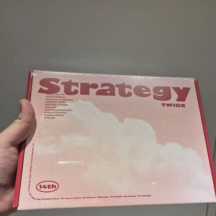 트와이스 twice strategy popup md/앨범