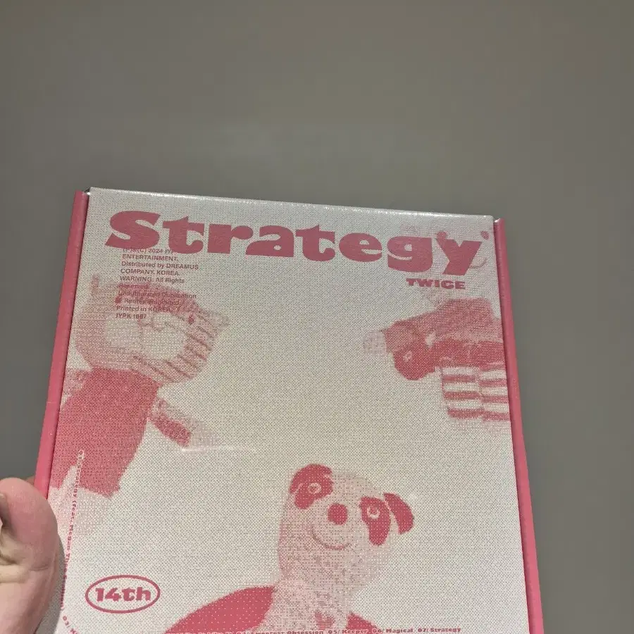 트와이스 twice strategy popup md/앨범