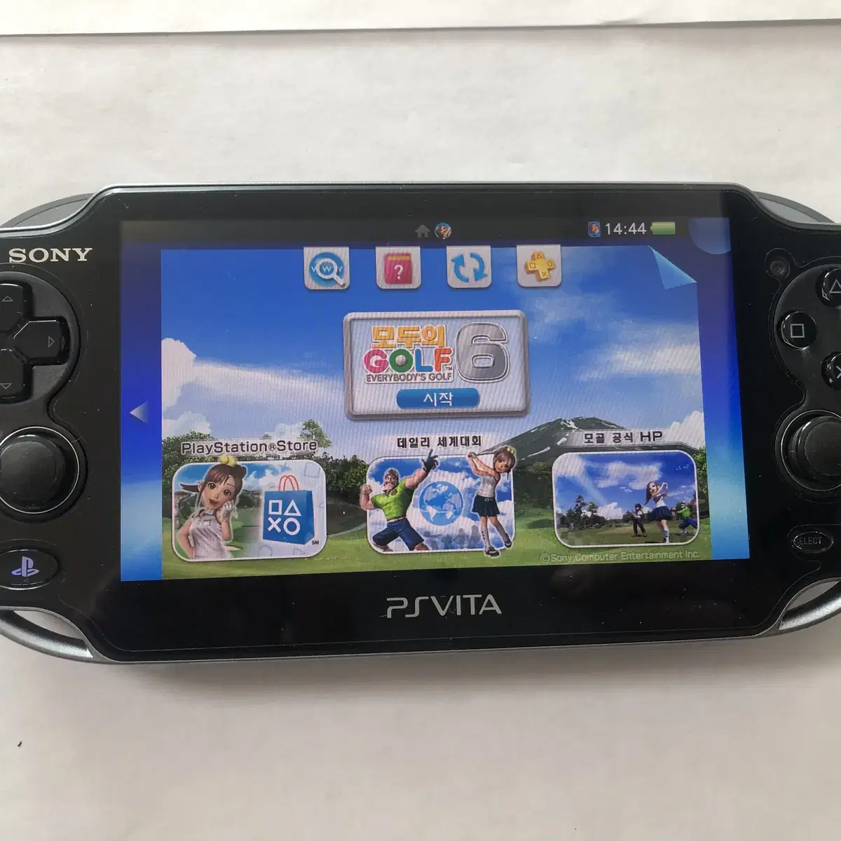 PS Vita 모두의 골프 6를 분양합니다.