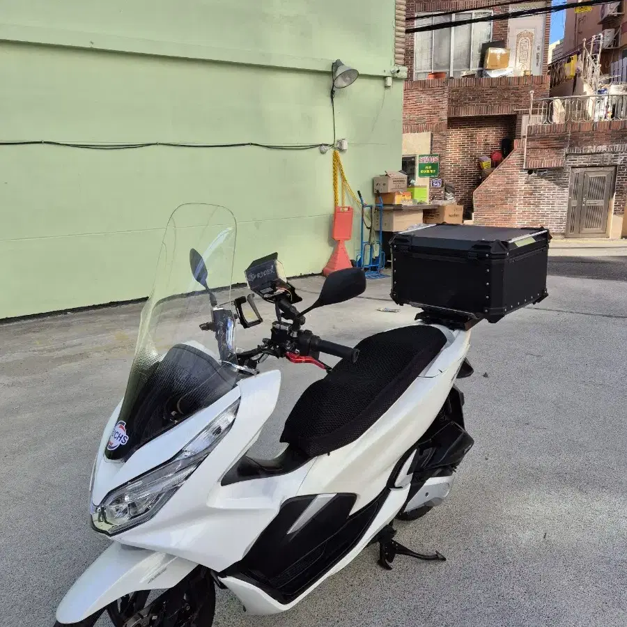 Pcx150 더뉴모델 ABS 19년형 머플러구변 배달셋팅 팝니다