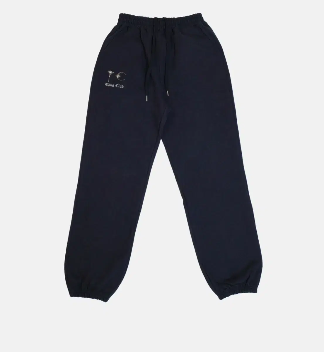 떠그클럽 TC Jogger pants 네이비 와이드 조거팬츠