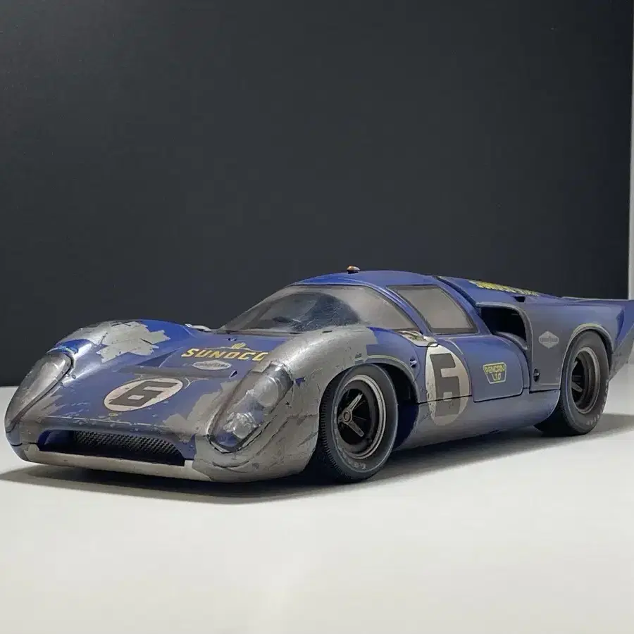 1:18 gmp lola t70 #6 웨더링버전