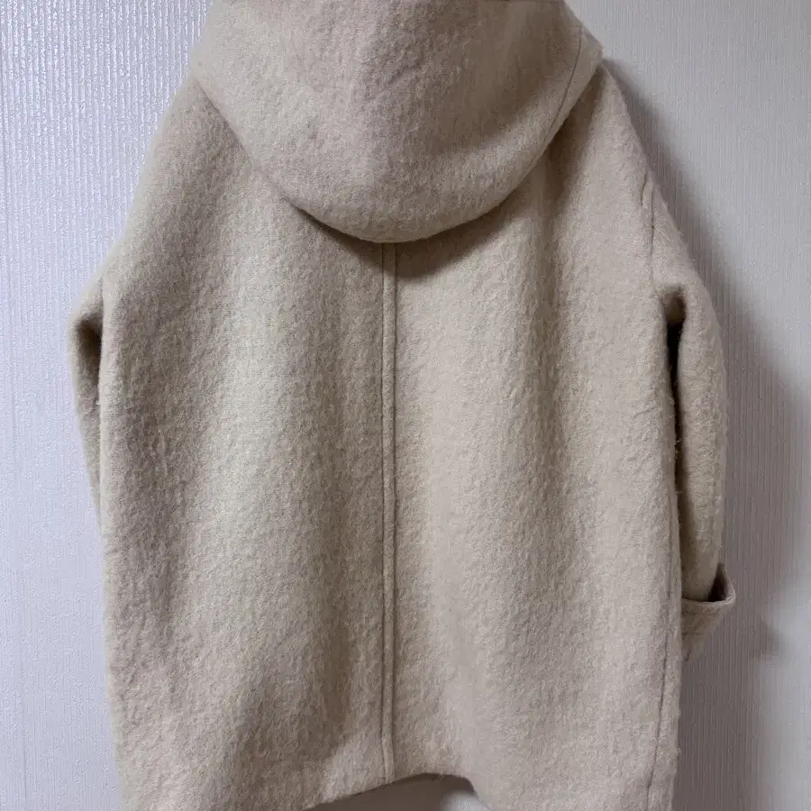 Haag hoody coat butter 헤이그 후디 코트