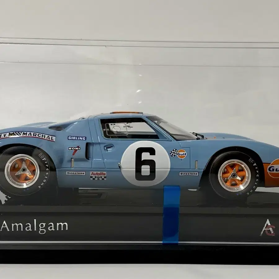 1:18 amalgam ford gt40 1969 LM winner 포드