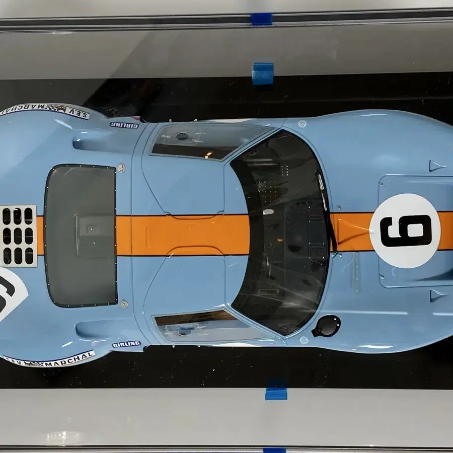 1:18 amalgam ford gt40 1969 LM winner 포드