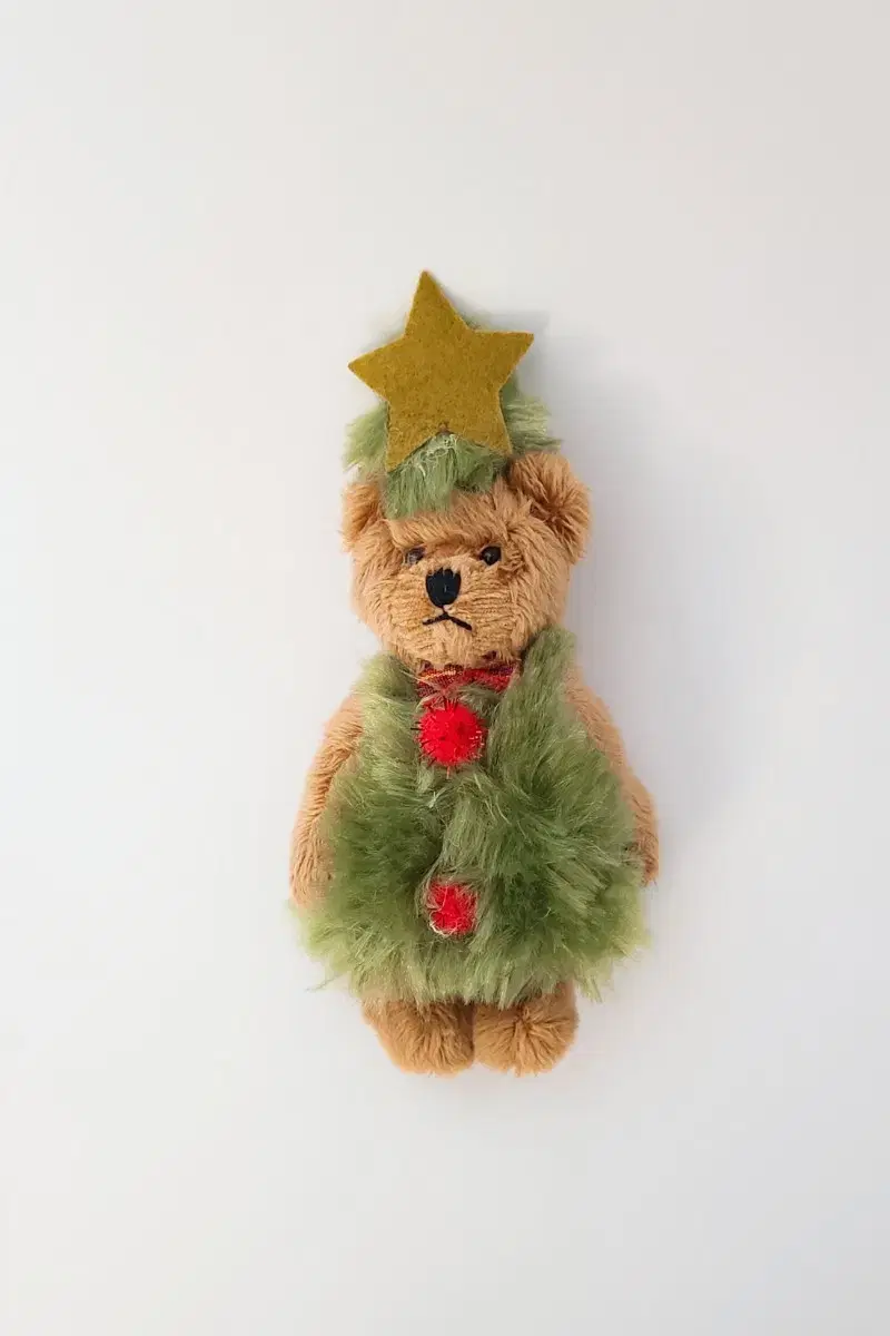 Kojimoji Tree teddy bear, Santa teddy bear, Rudolph teddy bear doll keyring