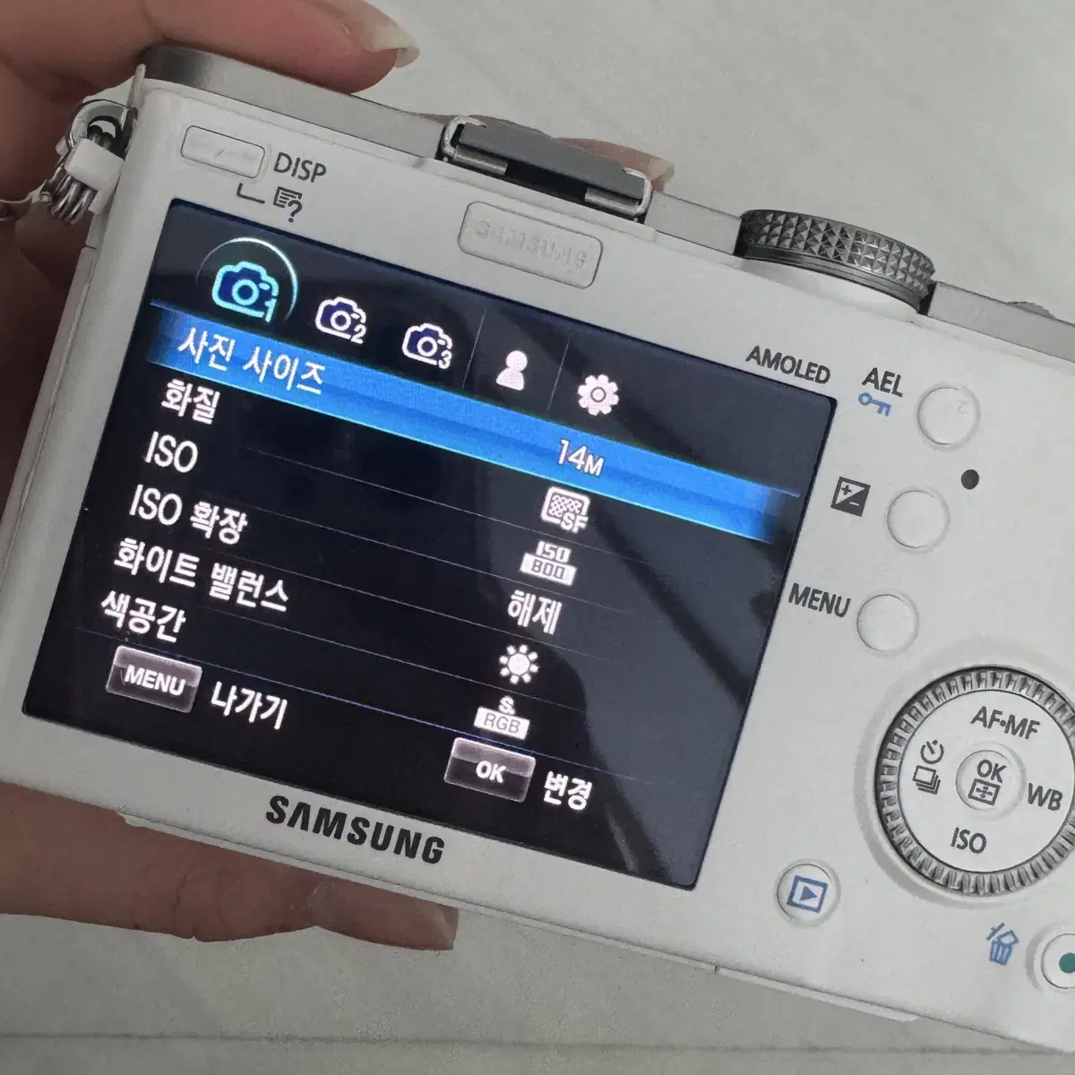 삼성 Nx100 미러리스 디지털 카메라+휴그 디지털카메라(리뉴얼)