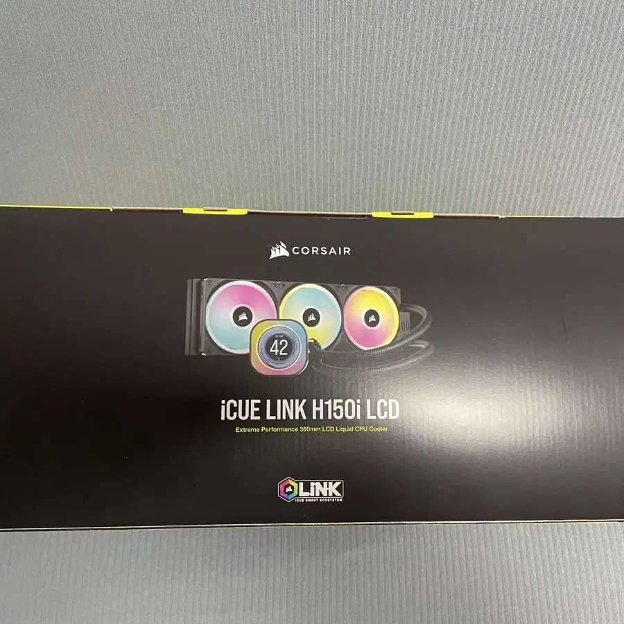 커세어 icue link H150i lcd 수냉쿨러