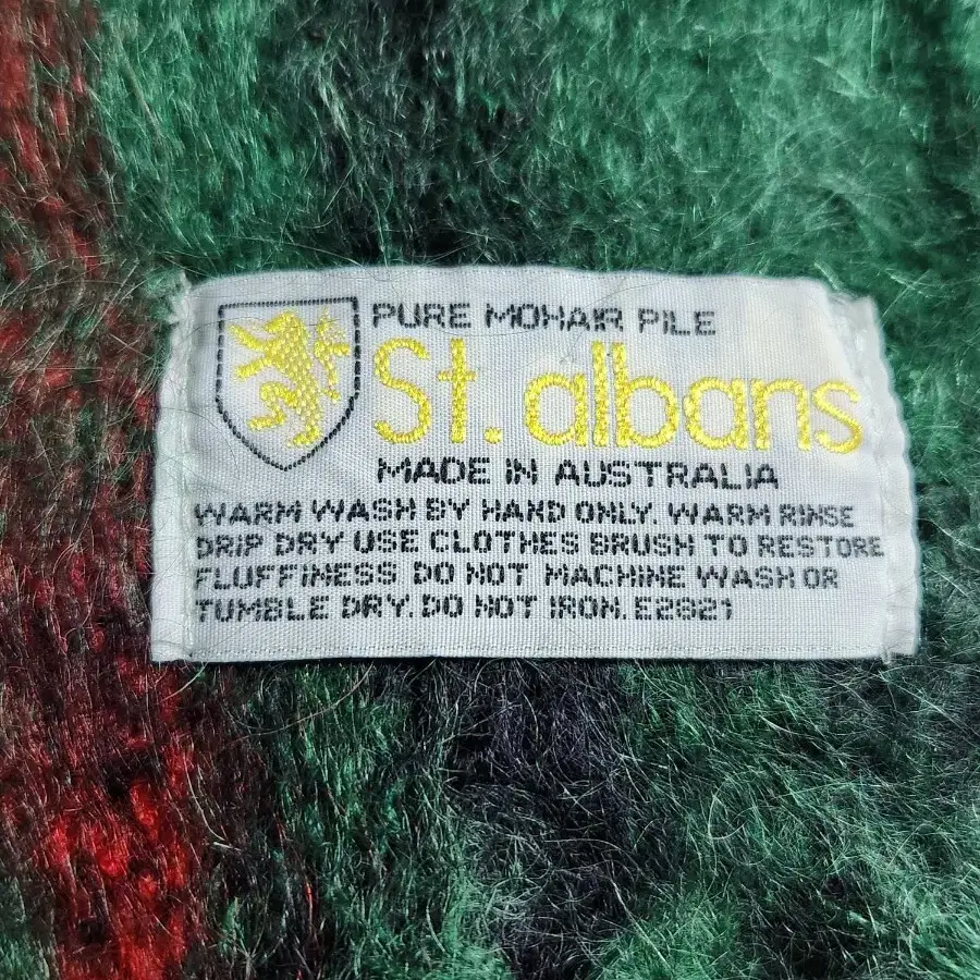 st.albans 모헤어 머플러 Made in Australia