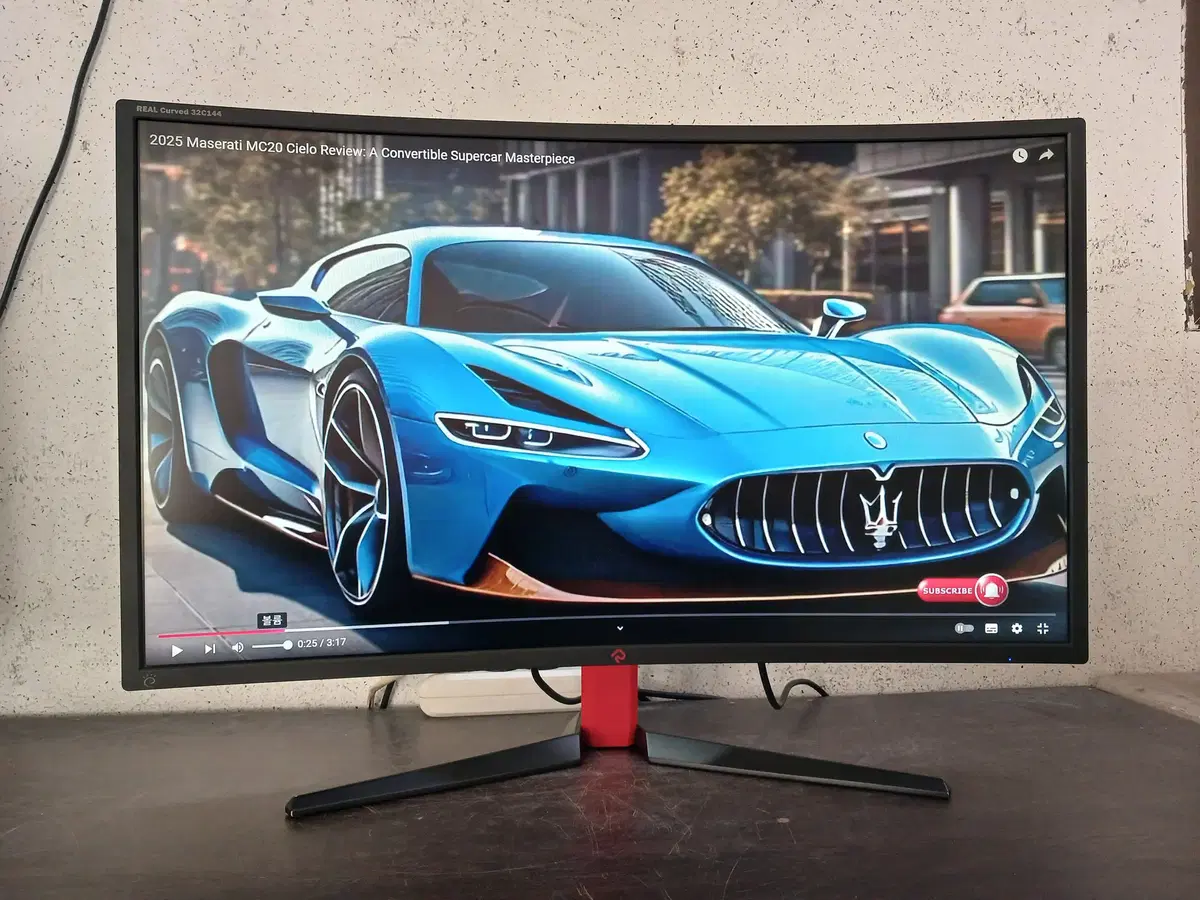 (수원)32인치 커브드 FHD LED 모니터 144Hz 팝니다