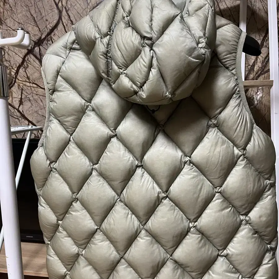 [판매][ROA][XL] PUFFER VEST GRAY