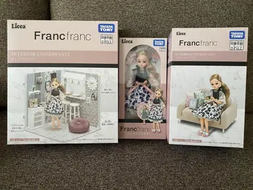 Francfranc 리카짱 다이닝 룸 소파 세트 인형