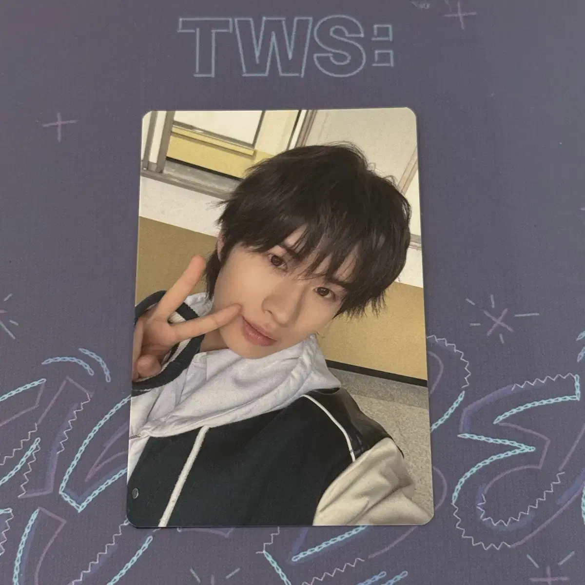 TWS kyungmin tower record Japan ld photocard Last Bell TWS Luckydraw