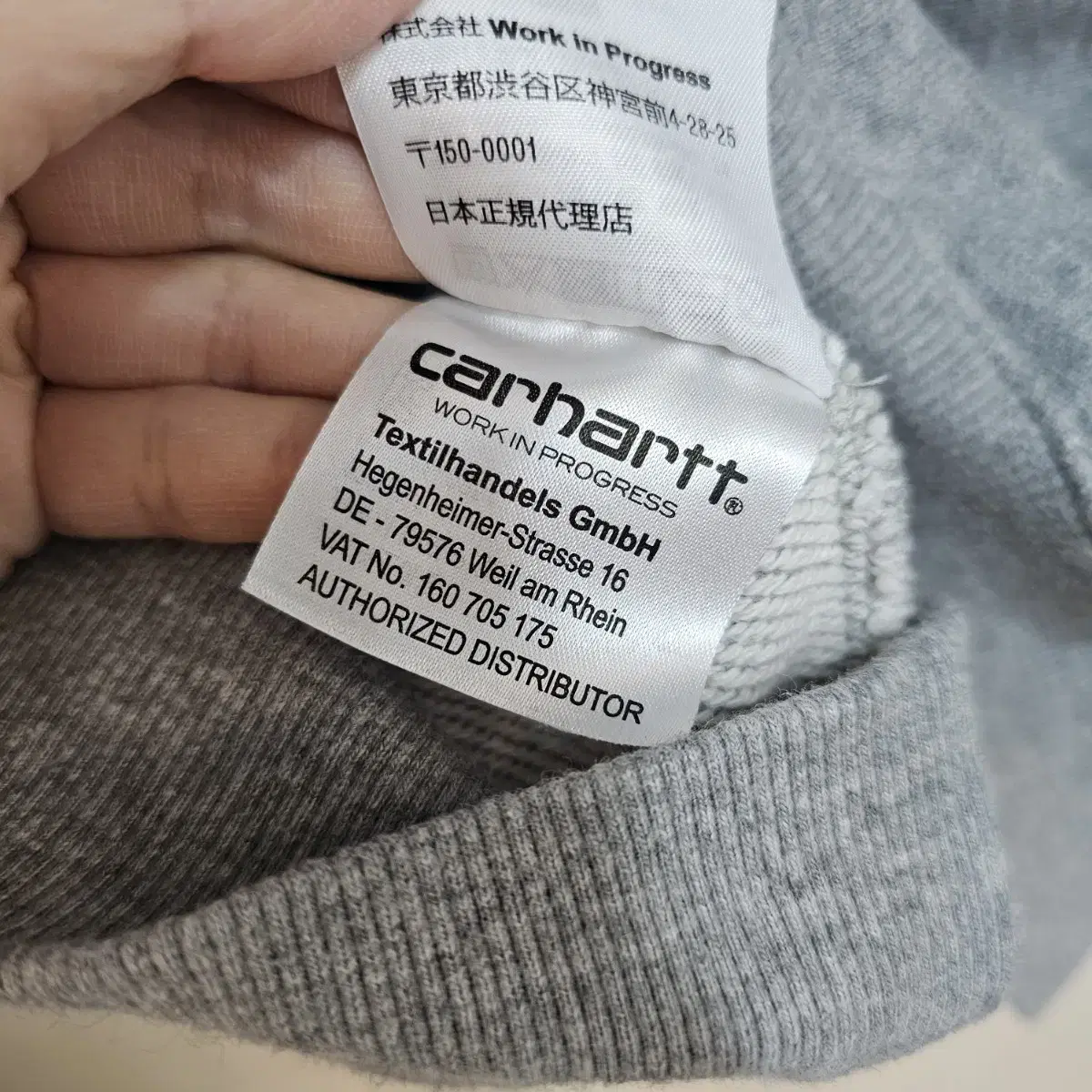 [Carhartt] 칼하트 코튼 후드티