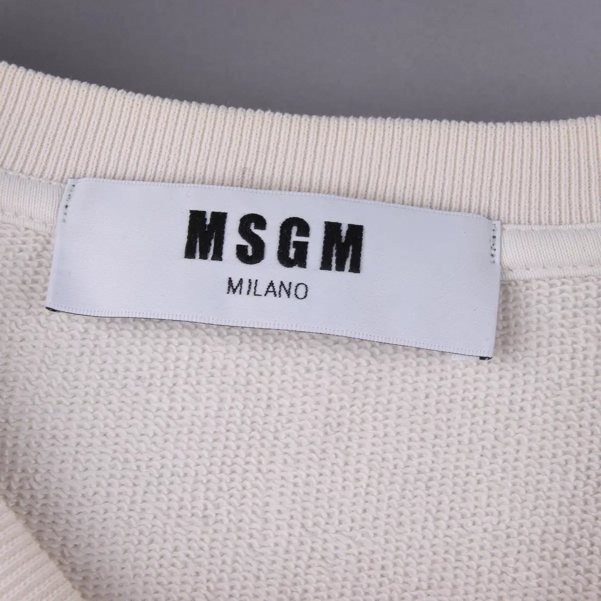 MSGM 남성 고딕 로고 맨투맨 (M)